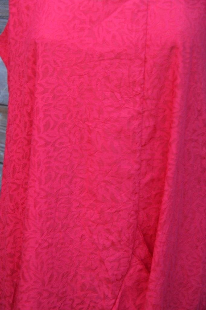 Jurk rood ART mt XXL/14 transp Vaste prijs, Kleding | Dames, Maat 46/48 (XL) of groter, Ophalen of Verzenden, Zo goed als nieuw