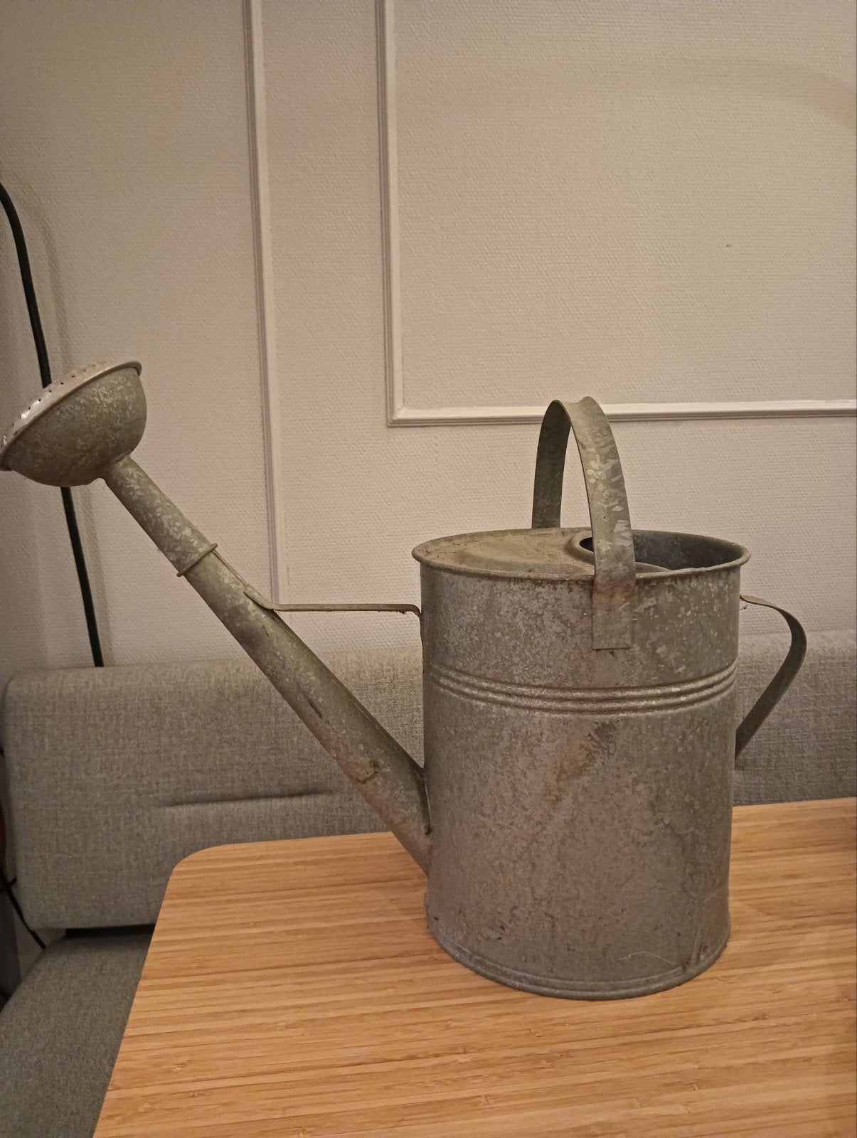 Vintage Zinken Gieter - Decoratief en Functioneel, Ophalen of Verzenden, Gebruikt, Metaal