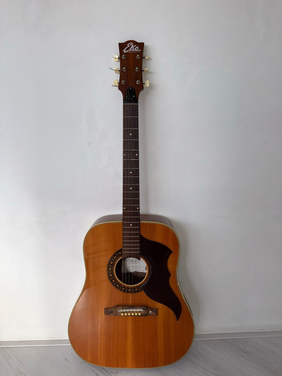 Eko Vintage Western Gitaar, Muziek en Instrumenten, Snaarinstrumenten | Gitaren | Akoestisch, Ophalen of Verzenden, Gebruikt, Western- of Steelstringgitaar