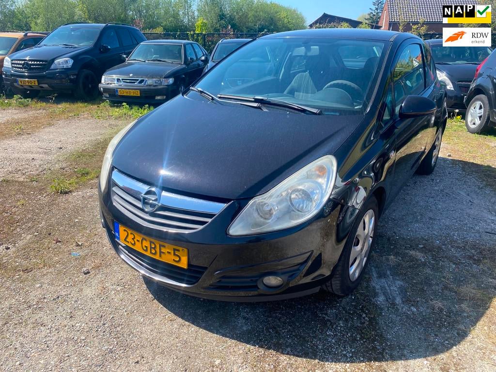 Opel Corsa 1.2-16V Enjoy, Auto's, Opel, Bedrijf, Te koop, Corsa, ABS, Airbags, Centrale vergrendeling, Elektrische buitenspiegels