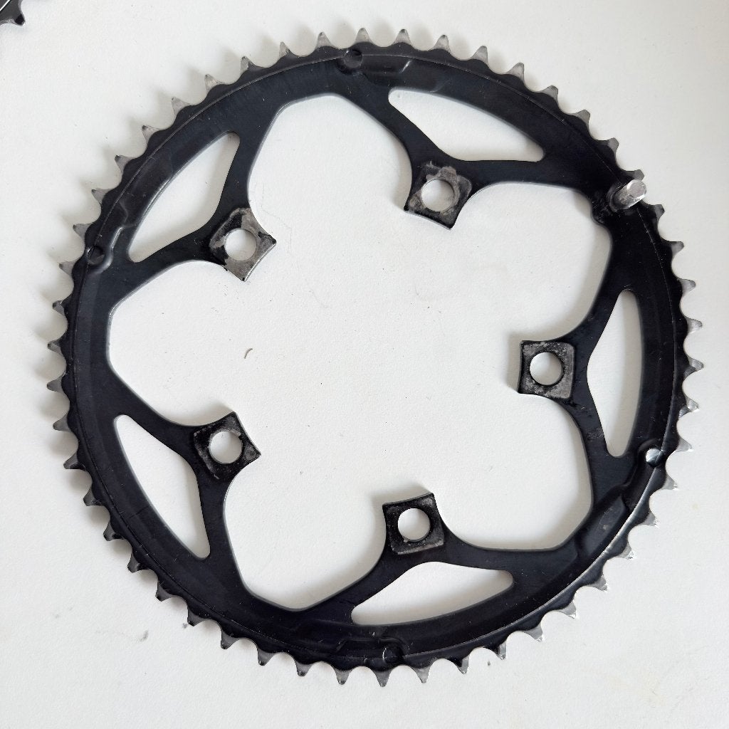 FSA/Stronglight kettingbladen 50/34T 2x9 110 BCD, Fietsen en Brommers, Crankstel of Pedalen, Gebruikt, FSA, Staal