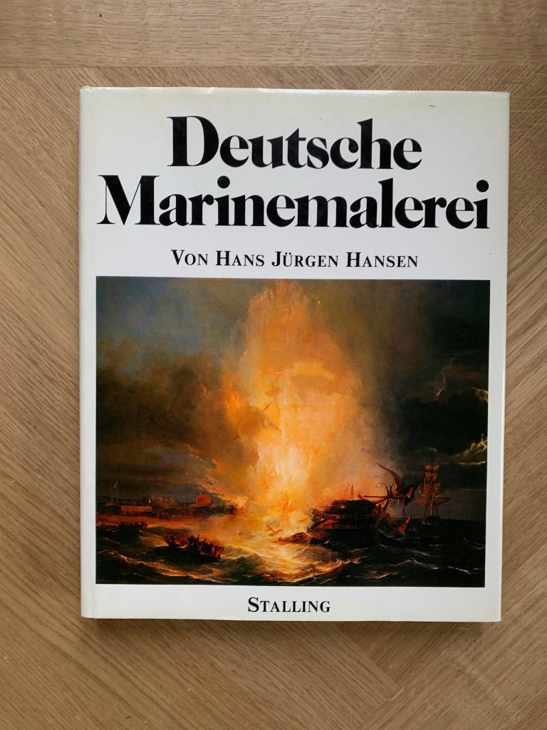 Deutsche Marinemalerei, Hans J. Hansen, 1977, Boeken, Kunst en Cultuur | Beeldend, Zo goed als nieuw, Schilder- en Tekenkunst