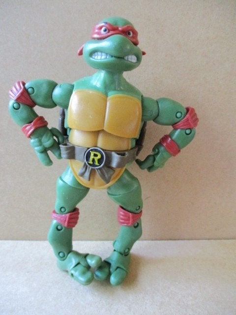adv11241 turtles poppetje 2, Ophalen, Overige figuren, Gebruikt, Beeldje of Figuurtje
