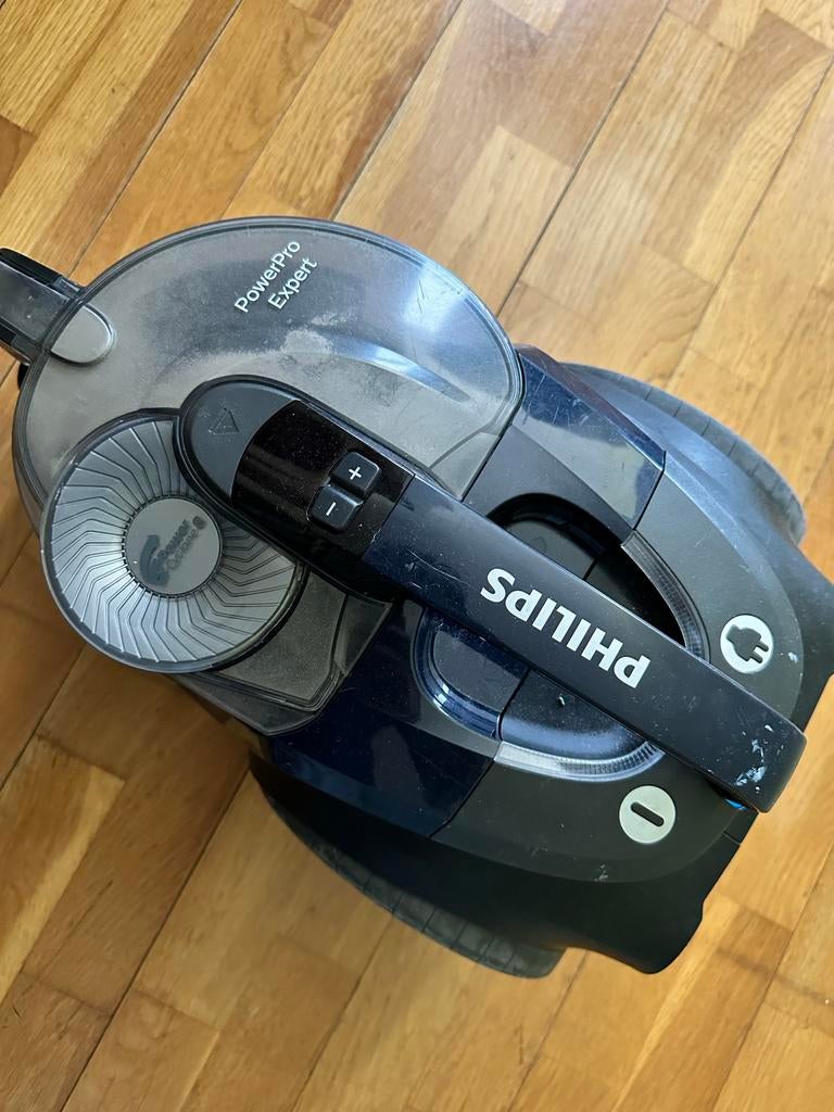 Philips PowerPro Stofzuiger - Zonder Zak - Niet werkend, Witgoed en Apparatuur, Stofzuigers, Ophalen, Niet werkend, Reservoir