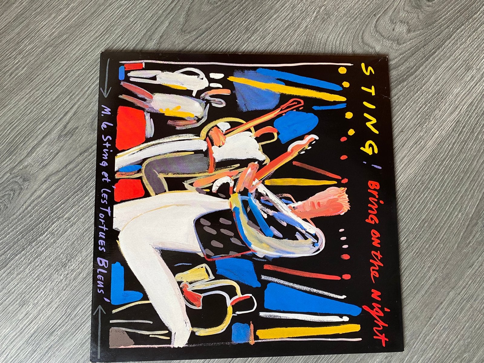 Sting Bring On The Night 2 lp, Ophalen, Gebruikt, LP