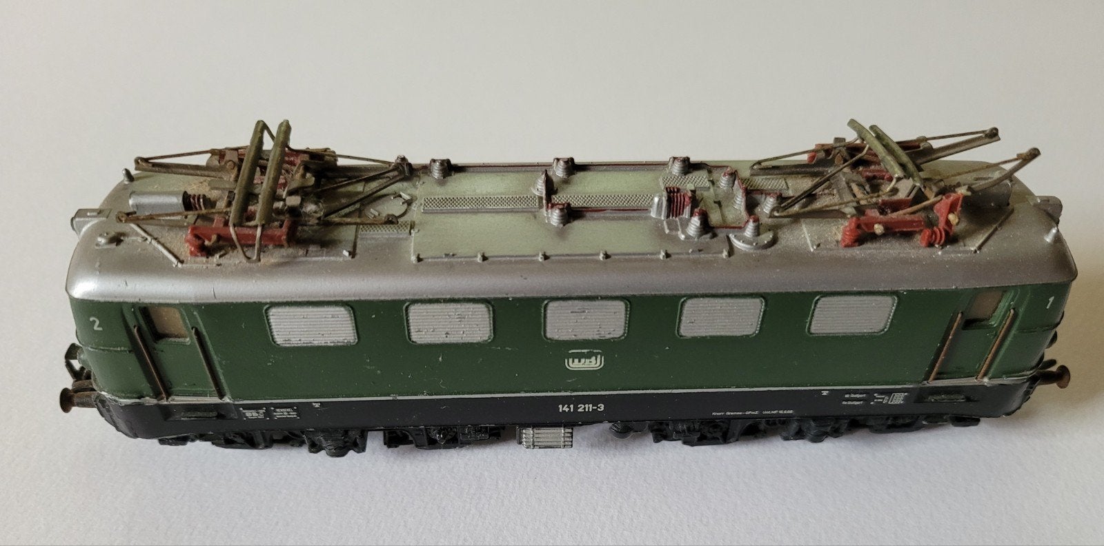Oude Märklin Locomotief 141 211-3, Overige merken, Wisselstroom, Gebruikt, Locomotief