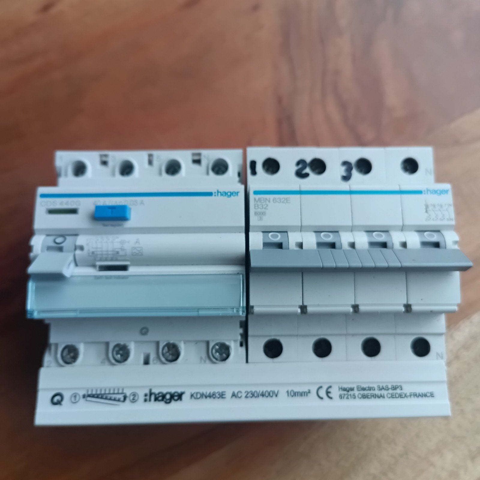 Hager aardlekautomaat met krachtgroep, Ophalen of Verzenden, Zo goed als nieuw, Overige typen