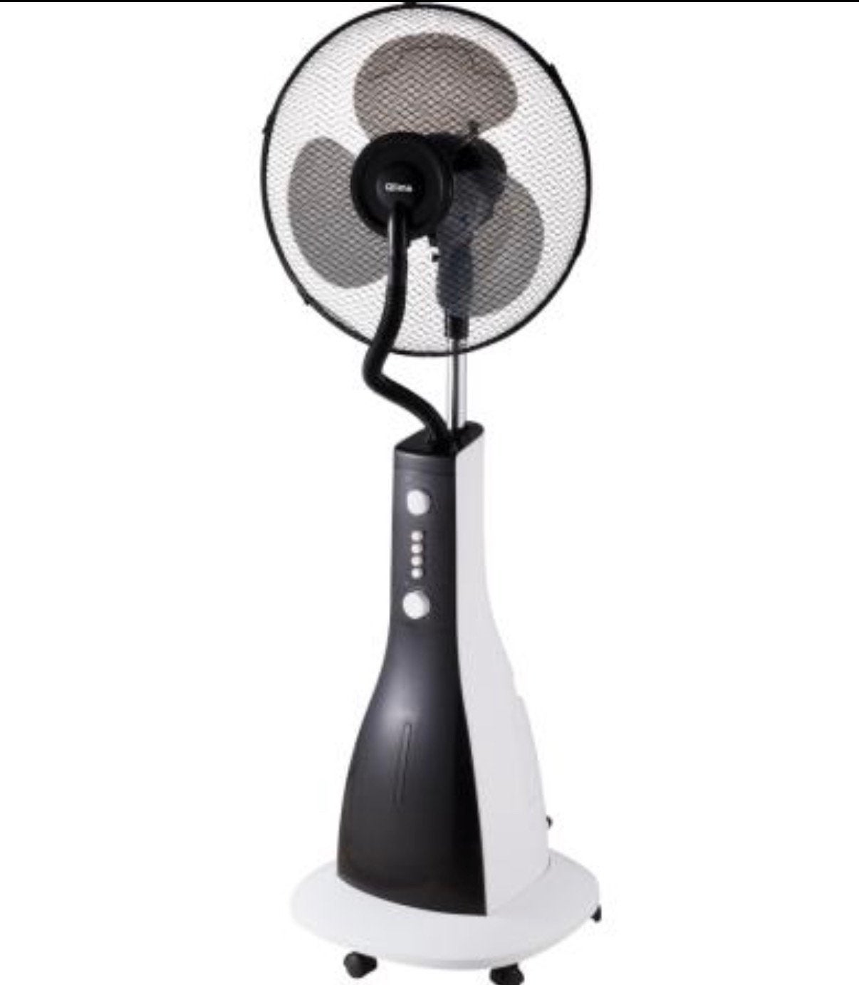 Qlima FSM 40 mistventilator / ventilator met waternevel, Ophalen of Verzenden, Zo goed als nieuw, Statiefventilator
