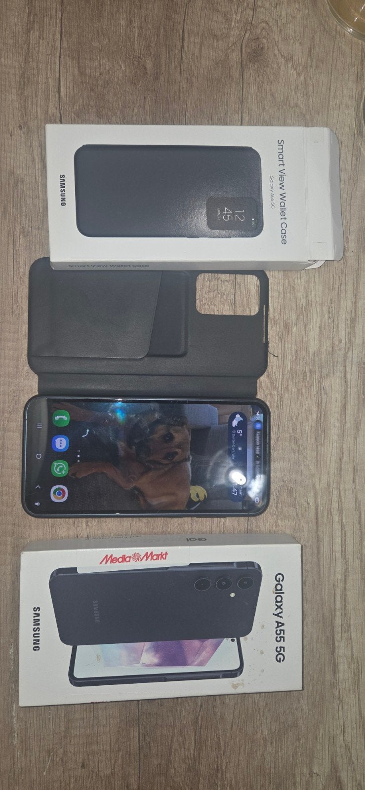 Samsung Galaxy A55 5G - Zo goed als nieuw met garantie, Telecommunicatie, Mobiele telefoons | Samsung, Ophalen, Overige modellen