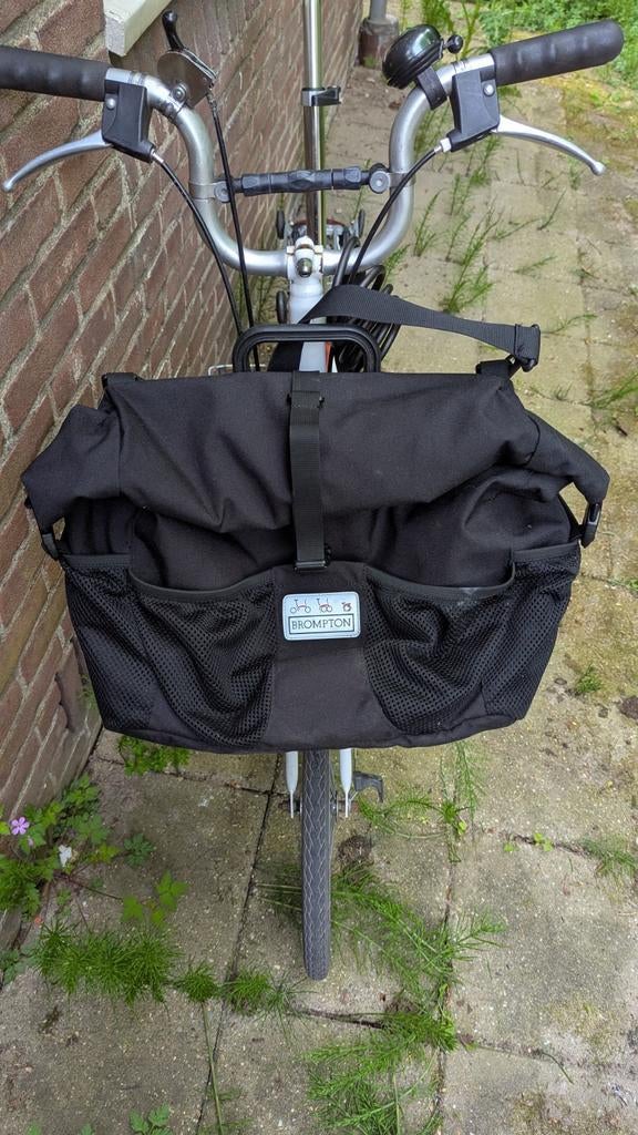 Brompton tas - Handige en ruime fietstas, Fietsen en Brommers, Fietsaccessoires | Fietstassen, Ophalen of Verzenden, Zo goed als nieuw