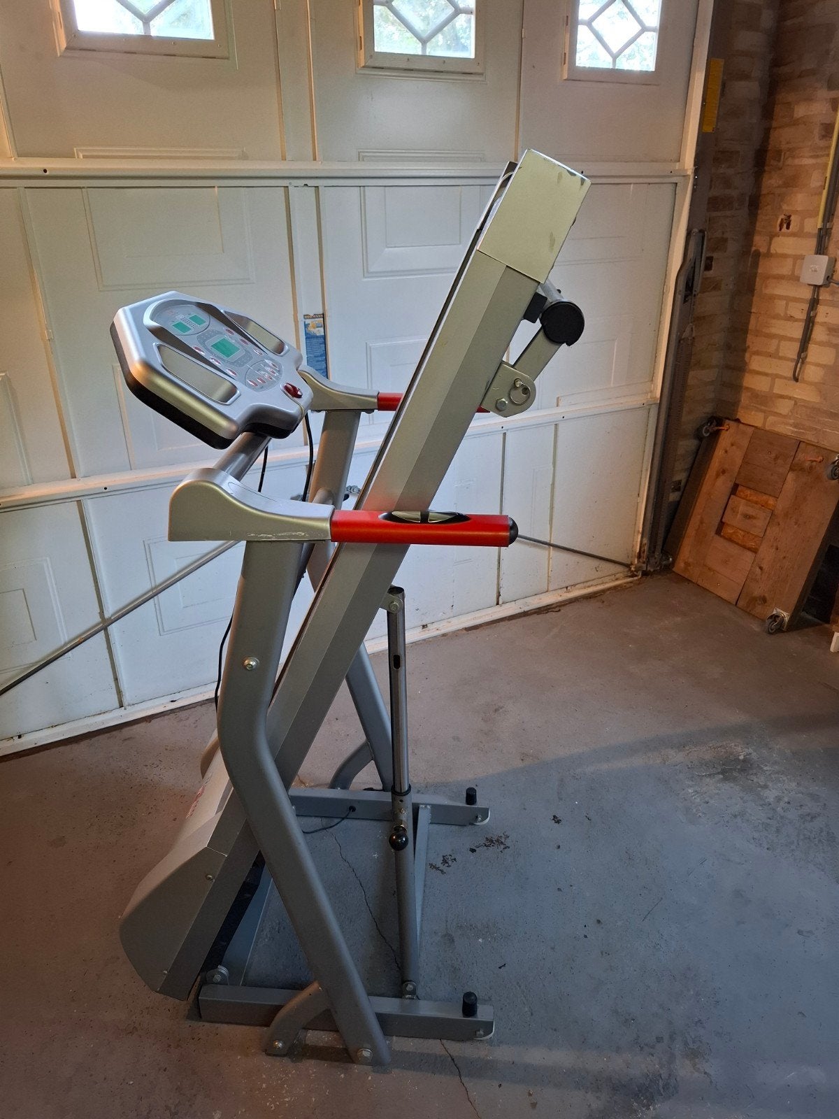 Christopeit Sport Elektrische loopband., Ophalen, Gebruikt, Metaal, Loopband