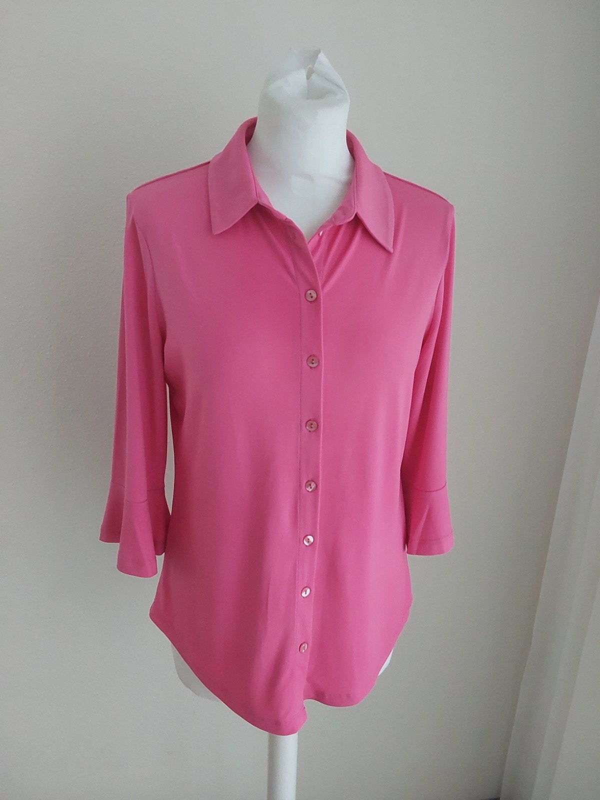 Prachtige roze blouse van het dure merk Her maat M, Maat 38/40 (M), Verzenden, Zo goed als nieuw, Roze
