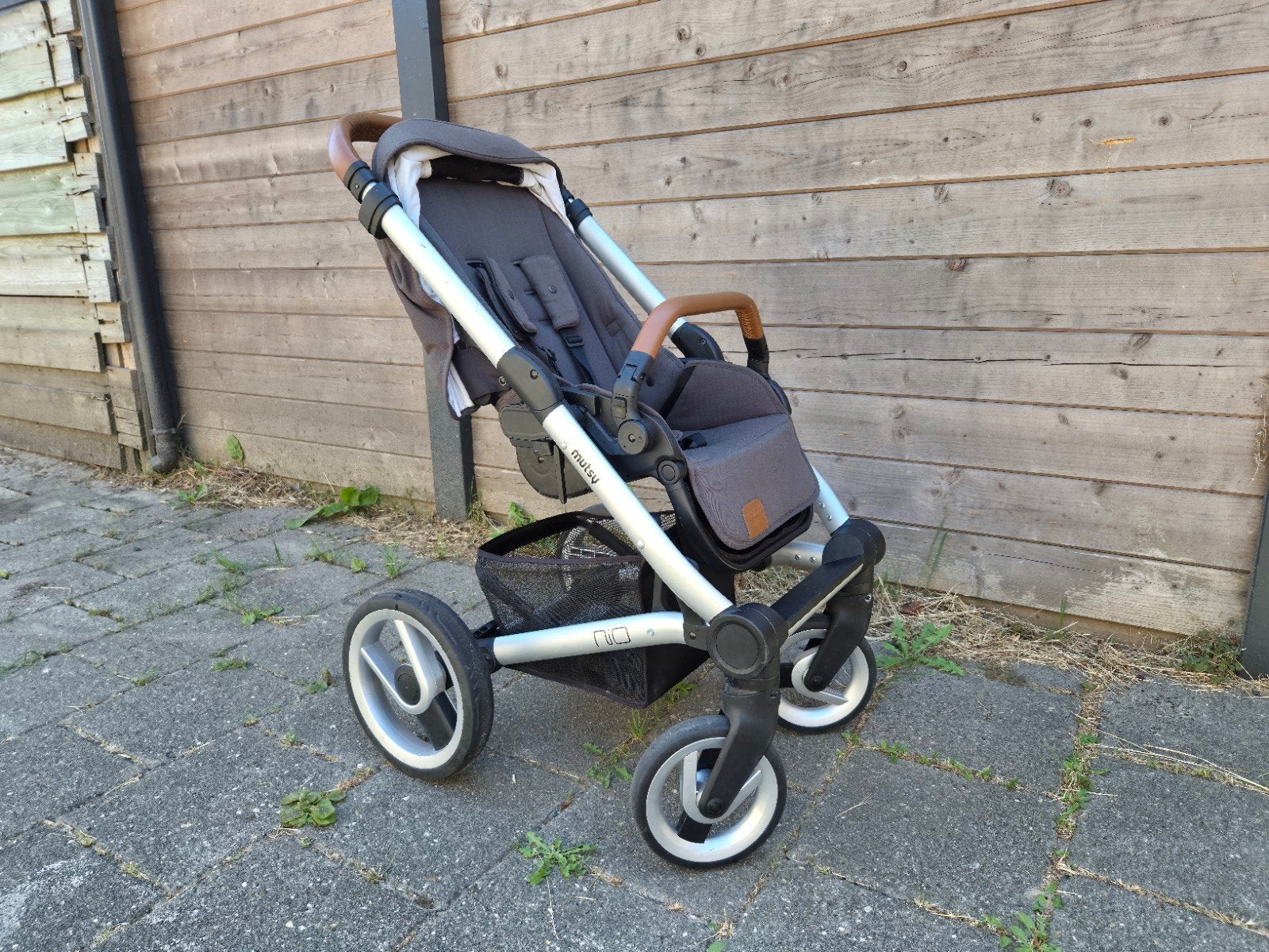 Kinderwagen met reiswieg en maxi cosy incl. accessoires, Ophalen, Gebruikt, Overige merken, Regenhoes