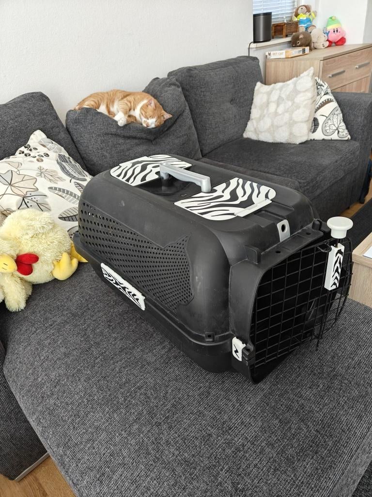 Katten reisbench, Dieren en Toebehoren, Ophalen, Gebruikt