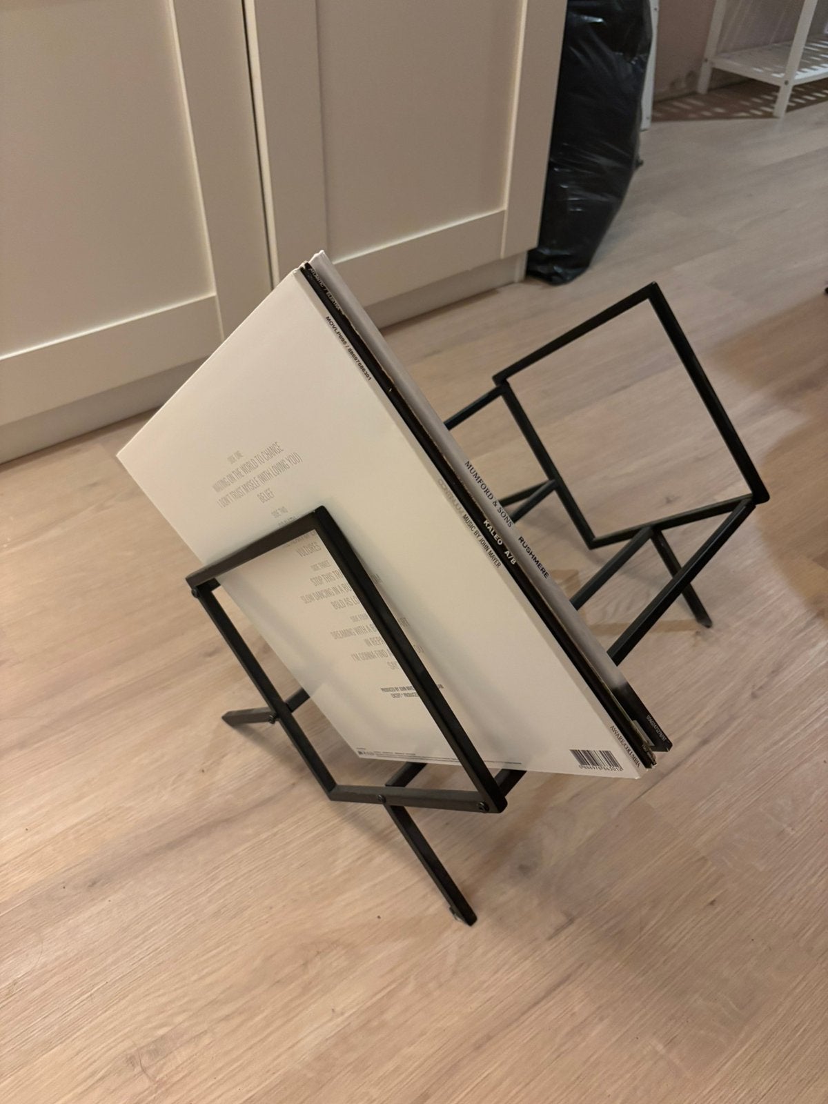 Vinyl platen houder / rekje, Huis en Inrichting, Ophalen of Verzenden, Zo goed als nieuw, Kunststof, Dvd's
