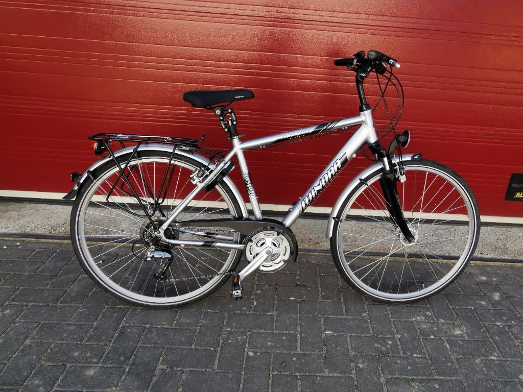 WINORA HERENFIETS, Fietsen en Brommers, Gebruikt, Versnellingen, 57 tot 61 cm, Ophalen