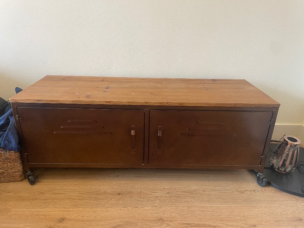 Tv meubel, Huis en Inrichting, Ophalen, 150 tot 200 cm, Zo goed als nieuw, Minder dan 100 cm