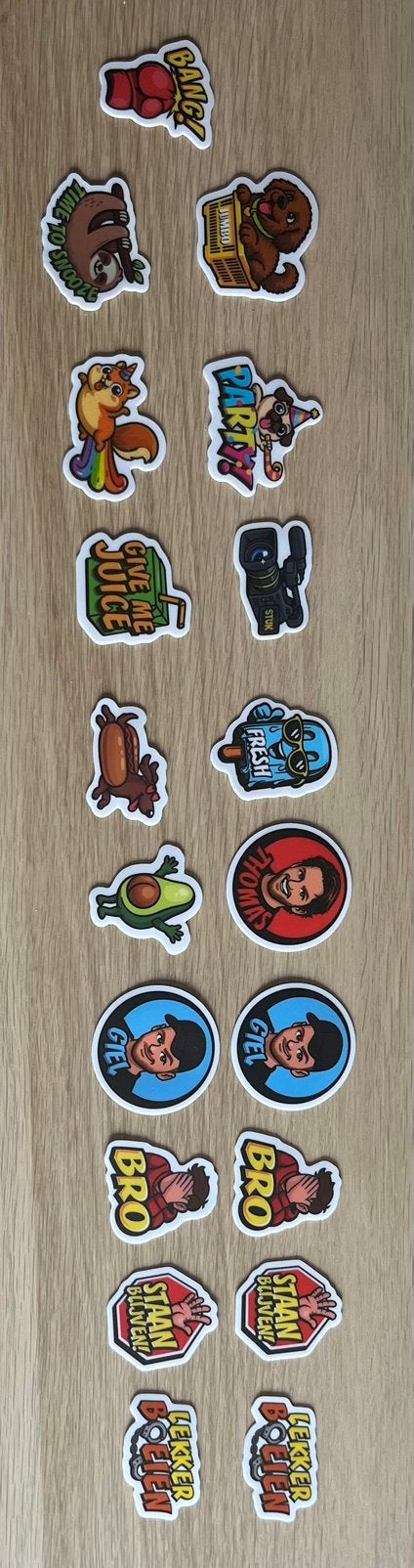 Jumbo STUK stickers, Ophalen, Nieuw