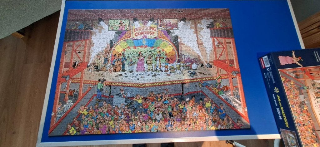 Jan van Halsteren puzzel 1000 stukjes, Ophalen of Verzenden, 500 t/m 1500 stukjes, Zo goed als nieuw, Legpuzzel