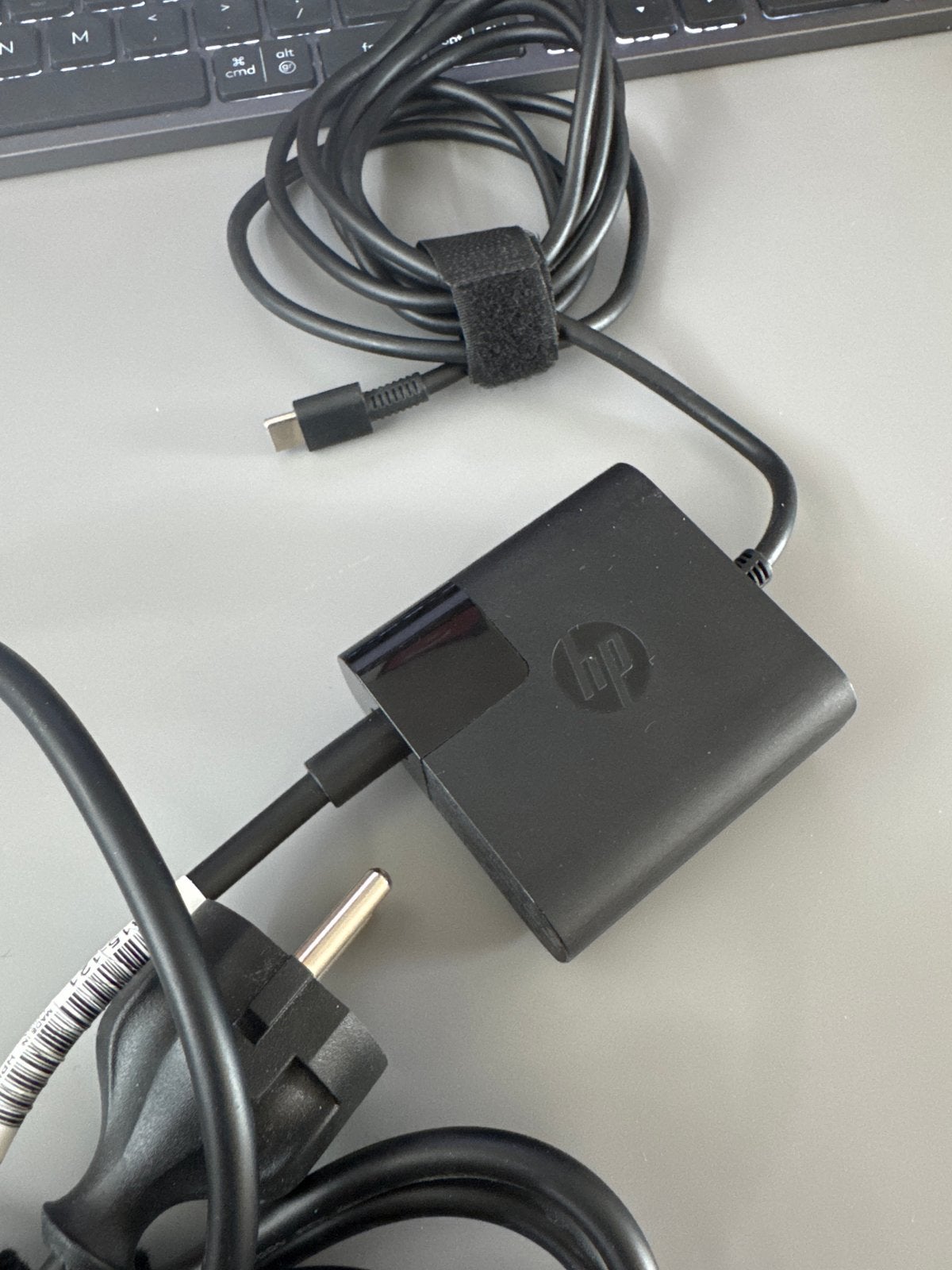 HP USB-C Laptop Oplader - 45W Type-C Adapter, Ophalen of Verzenden, Zo goed als nieuw