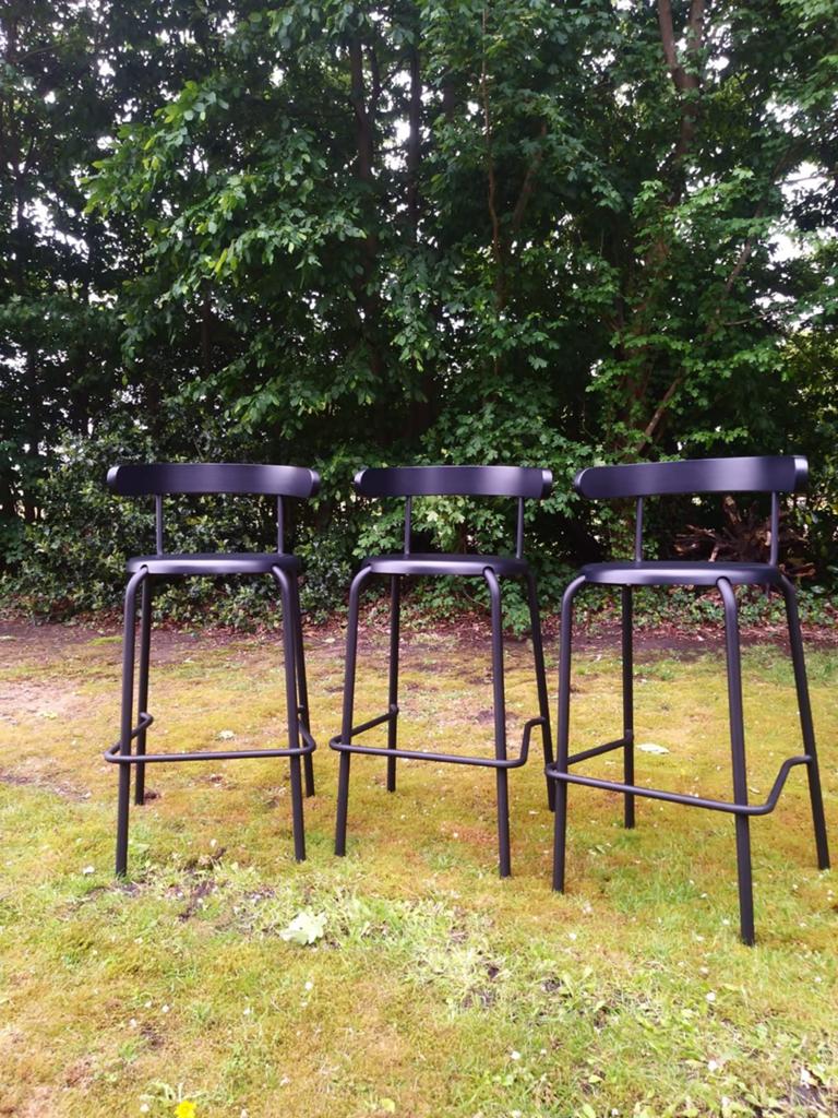 Barkrukken, Huis en Inrichting, Barkrukken, 60 tot 90 cm, Ophalen of Verzenden, Zo goed als nieuw, 3 krukken