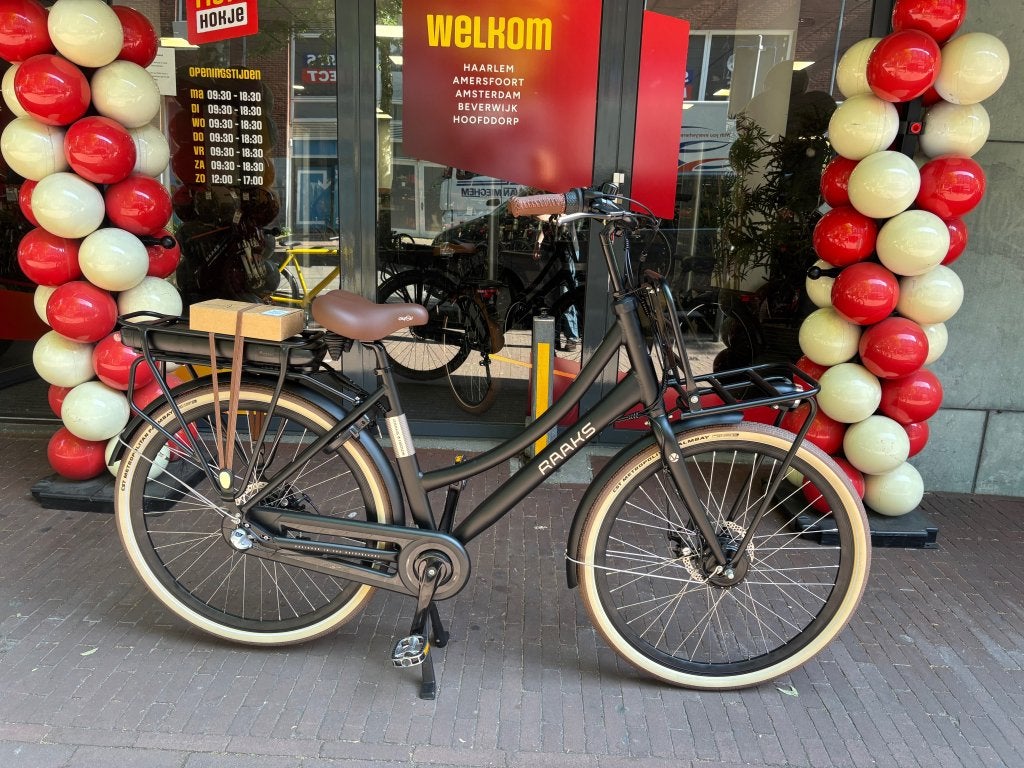 Fietshokje Raaks: Raaks Hudson elektrische damesfiets 3V