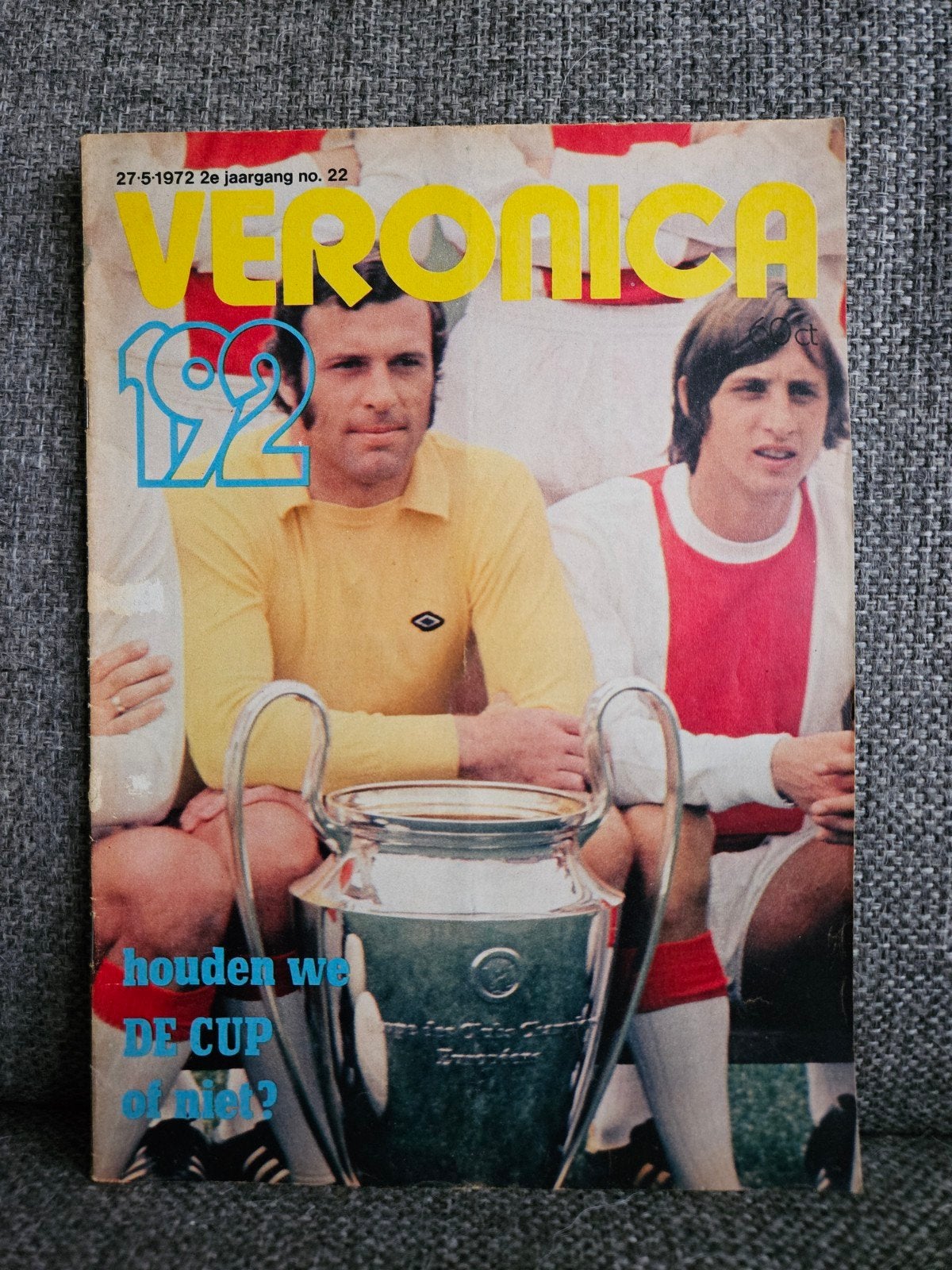 Veronica Magazine 27-5-1972 - Ajax Europacup Voetbal, Verzenden, Gelezen, Muziek, Film of Tv