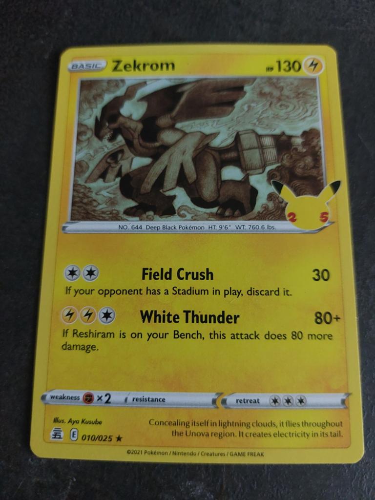Zekrom te koop, Ophalen of Verzenden, Zo goed als nieuw