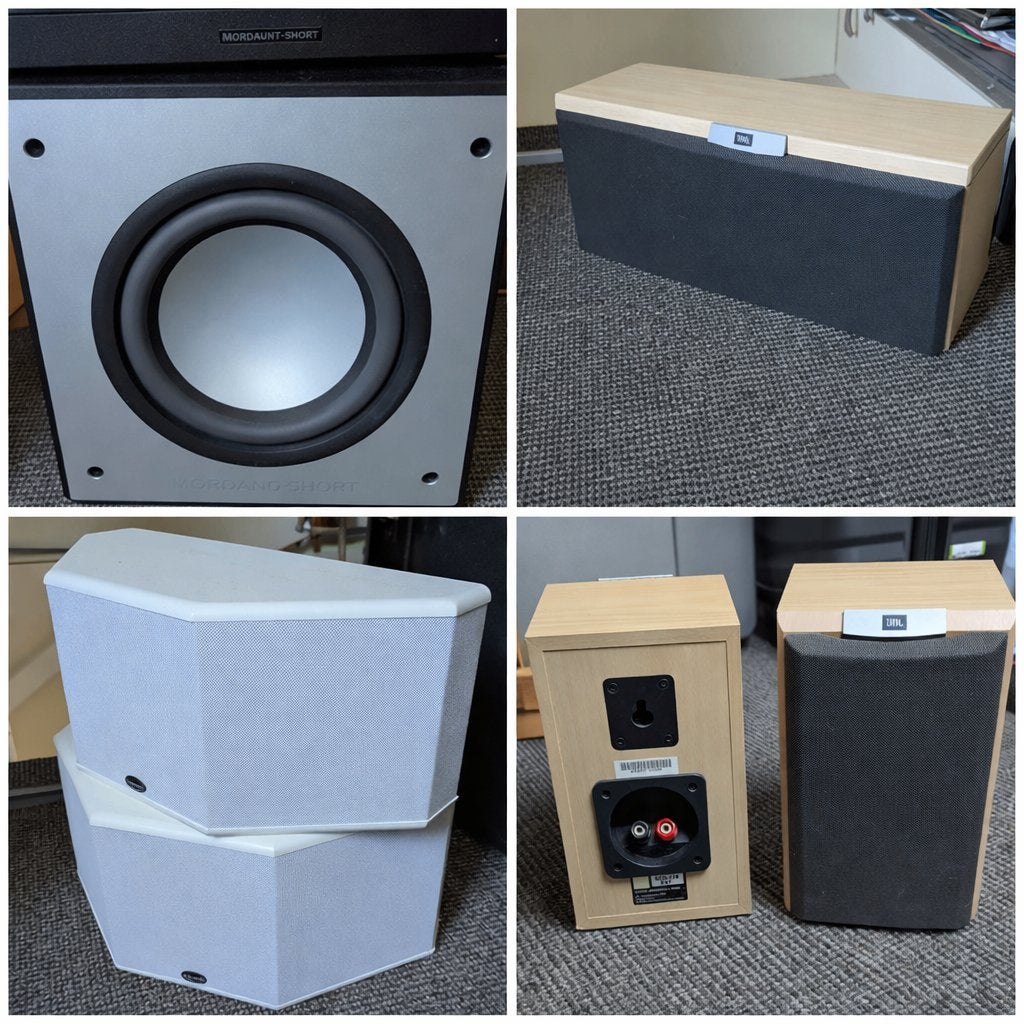 Complete Dolby 5.1 Surround Set, Audio, Tv en Foto, Luidsprekers, Gebruikt, Surroundset, 60 tot 120 watt, Overige merken, Geschikt voor surround/home cinema