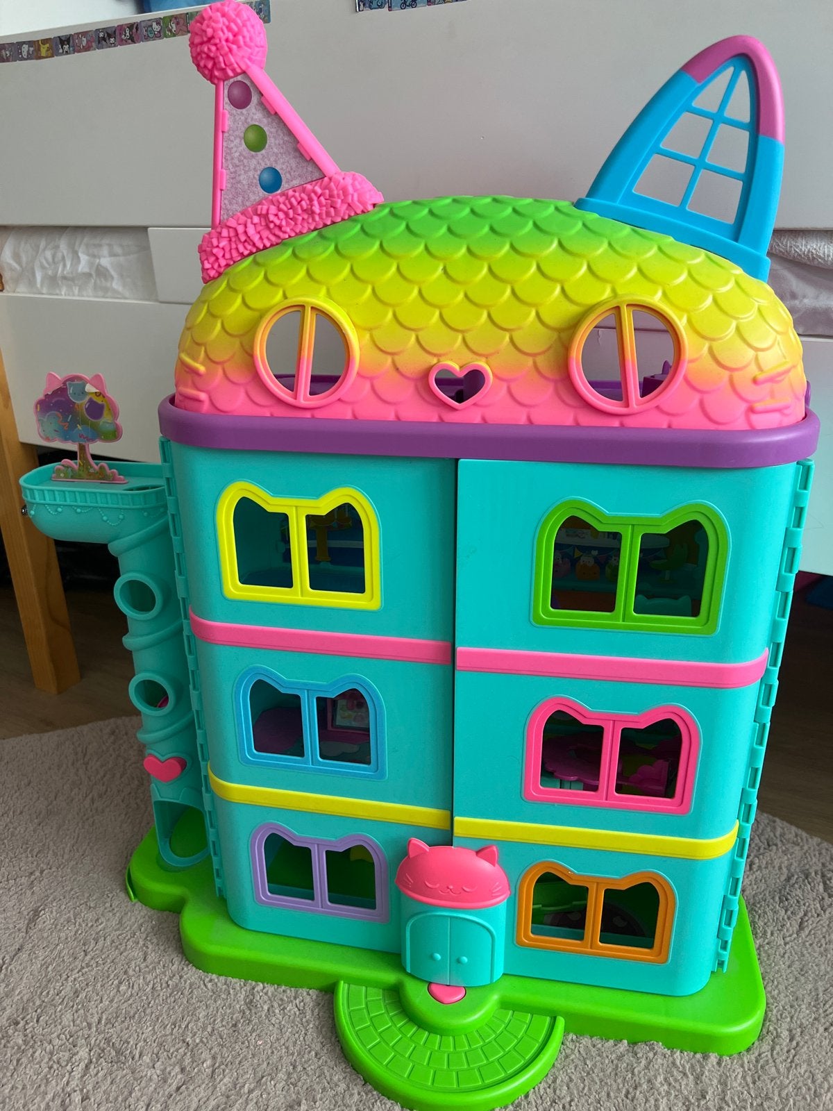 Gabby's Poppenhuis - Regenboog Kattenhuis, Ophalen, Zo goed als nieuw, Overige typen