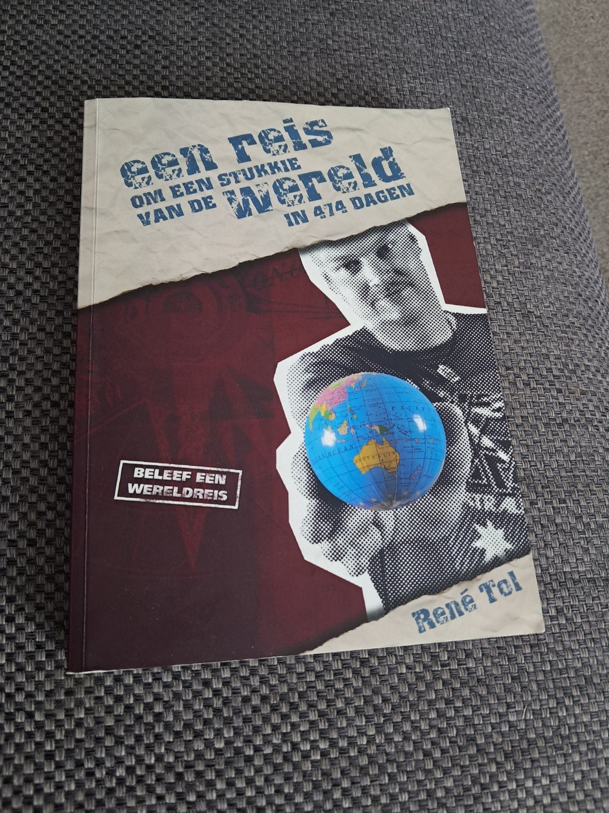Boek een reis om een stukkie van de wereld in 474 dagen, Ophalen of Verzenden, Beta, Nieuw, HBO