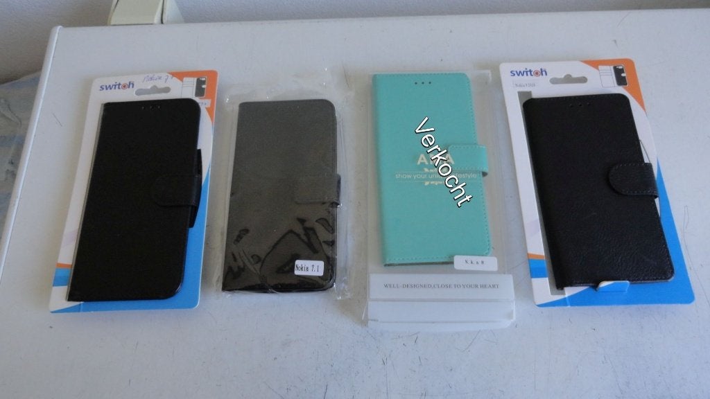 Hoesjes, Bookcase Nokia 7+ en 7.1 en 9, Ophalen of Verzenden, Zo goed als nieuw, Hoesje of Tasje