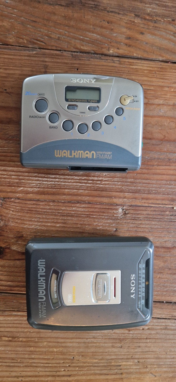 2x Sony Walkman WM-FX171 & WM-FX267, Ophalen of Verzenden, Walkman