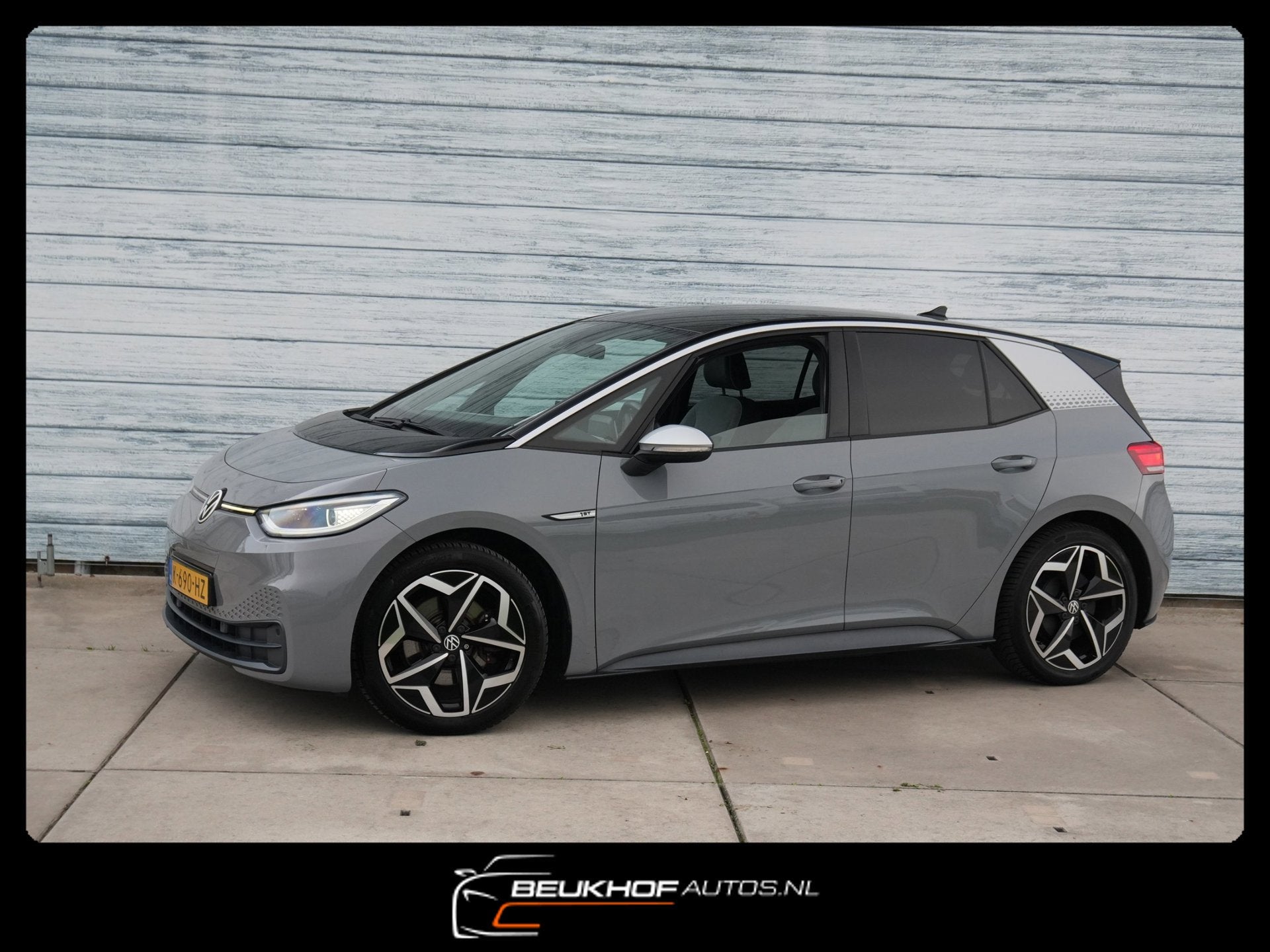 Volkswagen ID.3 First Plus 58 kWh Carplay Nav Adapt Soh93.6%, Auto's, Automaat, Gebruikt, Zwart, Origineel Nederlands