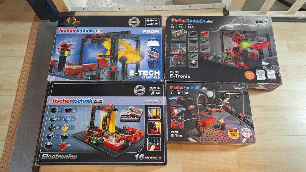 Fischertechnik gehele serie electronics dozen, Kinderen en Baby's, Speelgoed | Educatief en Creatief, Ophalen of Verzenden