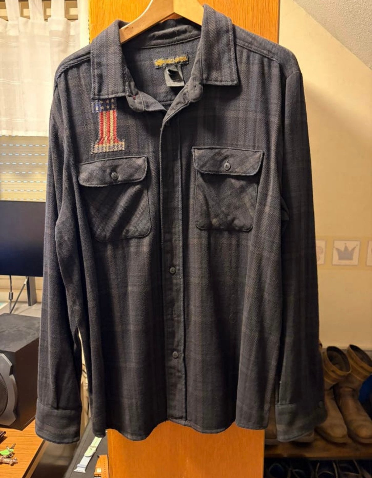 Origineel Harley Davidson overhemd, Ophalen of Verzenden, Tweedehands, Heren, Overige typen