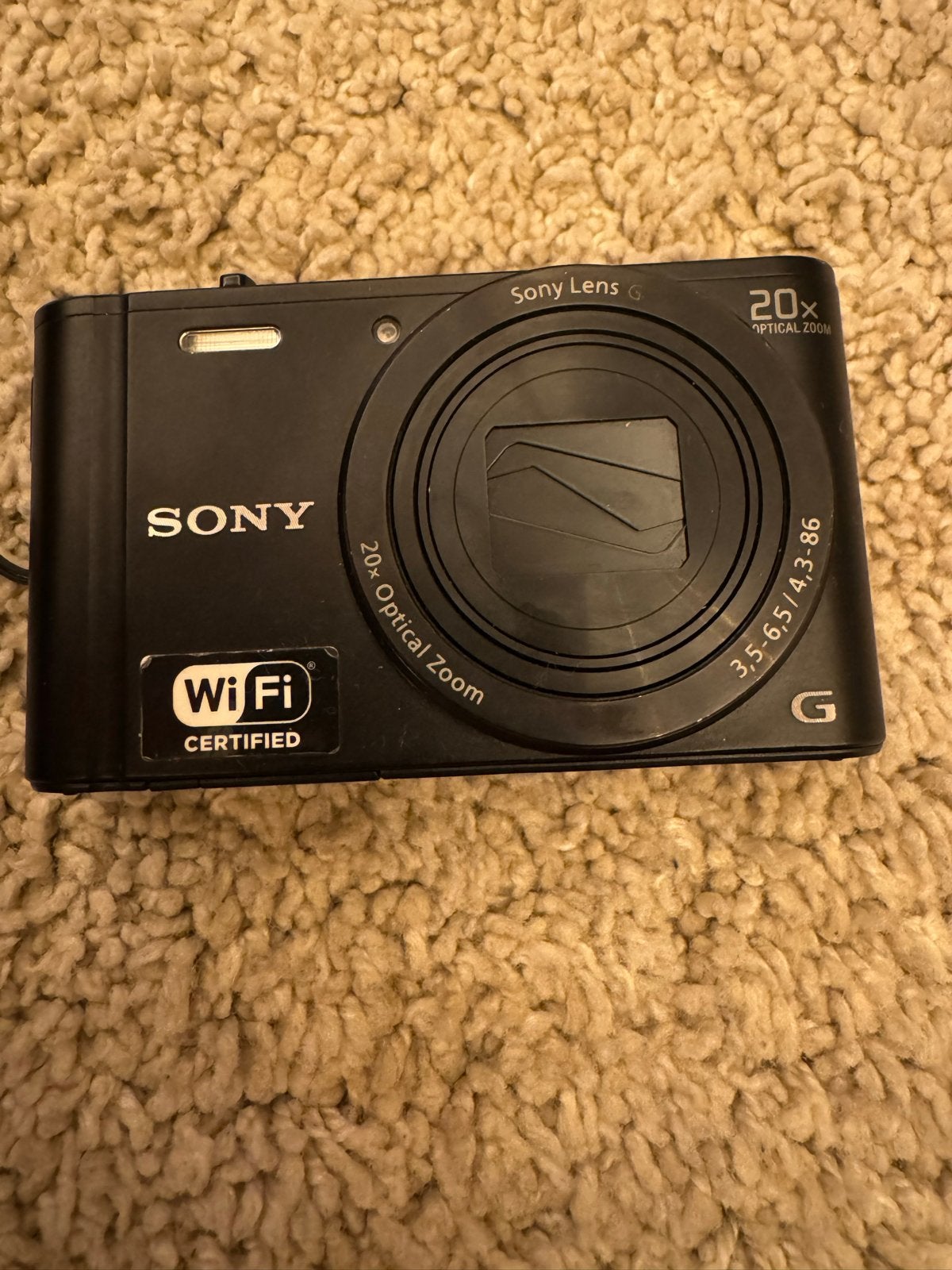 Sony Cyber-shot DSC-WX300 met 20x optische zoom