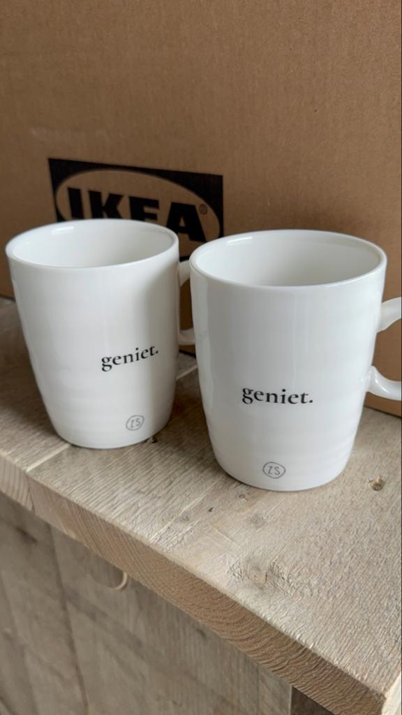 Mokken geniet van Zusss, Ophalen, Zo goed als nieuw, Porselein, Kop(pen) en/of Schotel(s)