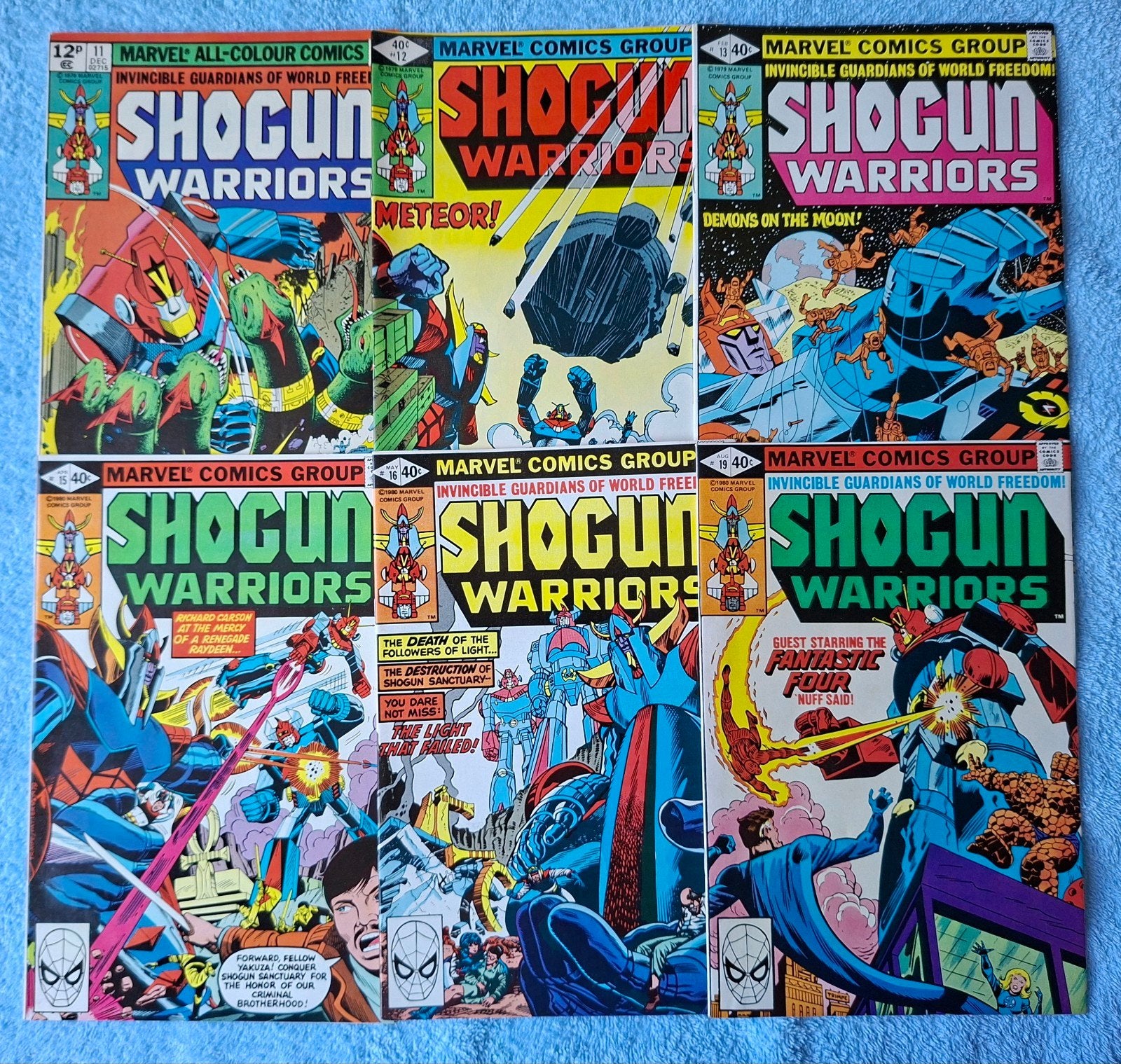 US VINTAGE MARVEL. SHOGUN WARRIORS. 1979. NIEUW. 5 EURO P ST, Boeken, Meerdere comics, Ophalen of Verzenden, Nieuw, Amerika