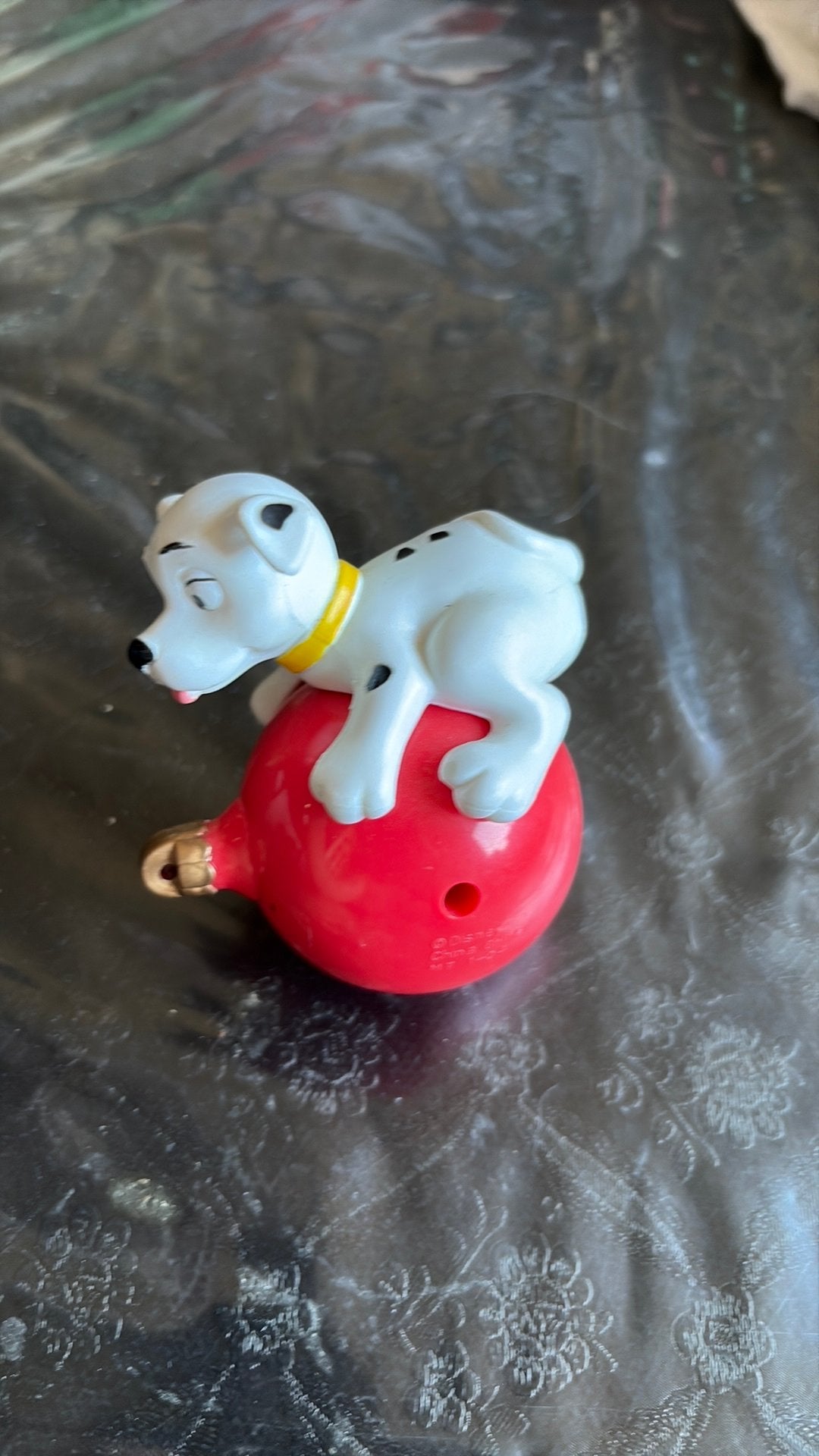 Disney 101 Dalmatiërs zware kerstbal, Ophalen of Verzenden, Gebruikt