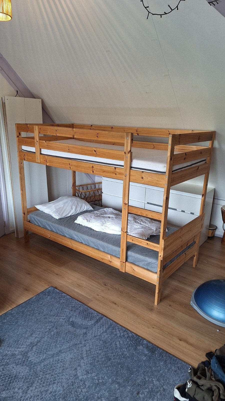 Ikea Stapelbed Mydal, Huis en Inrichting, Ophalen, Gebruikt, 90 cm, Tweepersoons
