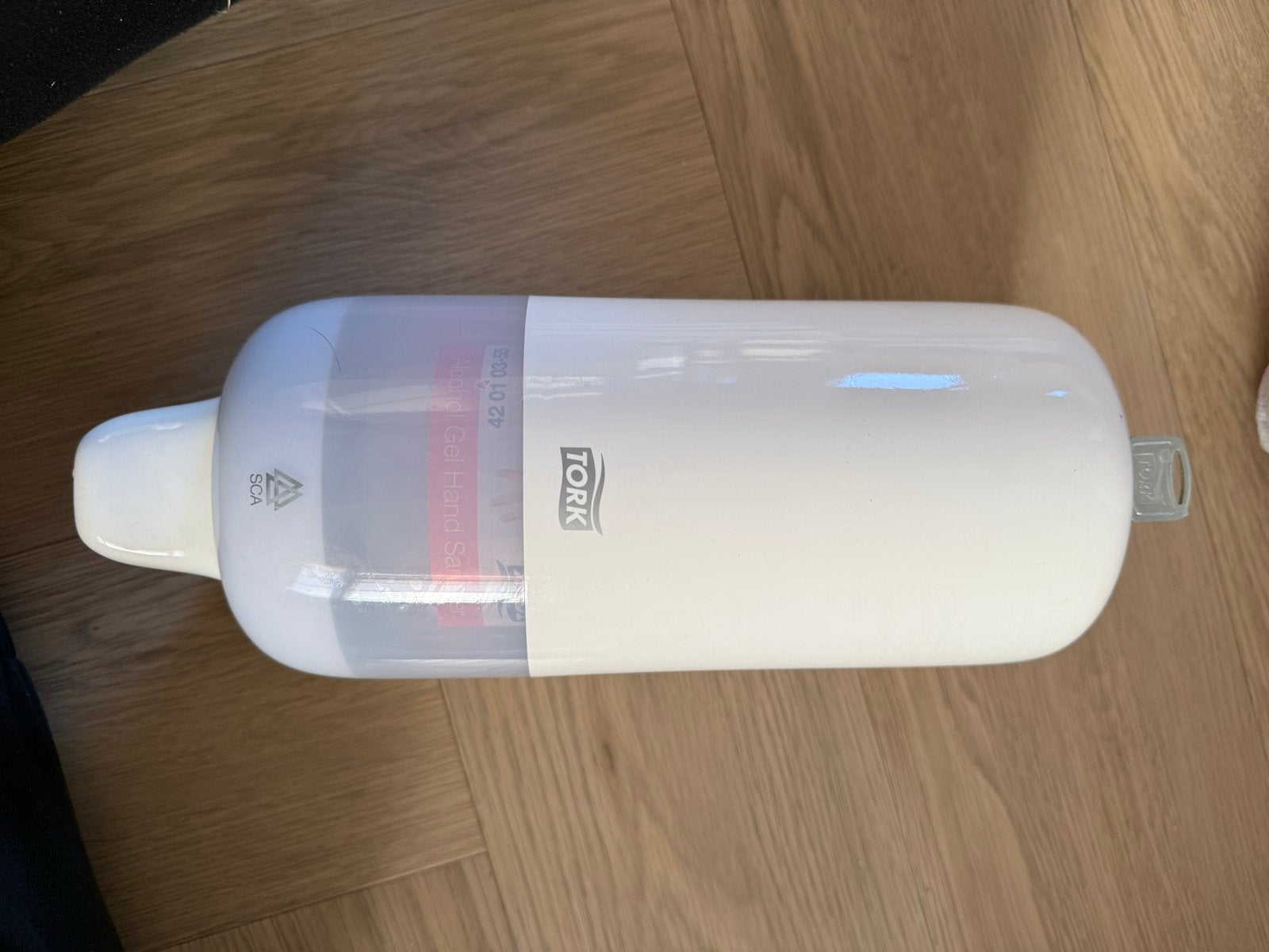 Tork S1 Handzeep Dispenser met Alcohol Gel Hand Sanitizer, Ophalen of Verzenden, Gebruikt