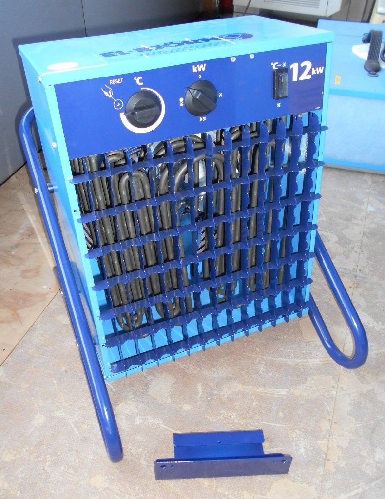 Ventilatorkachel, heater, VF12T en een VF15, El Bjorn, 400 V, Doe-het-zelf en Verbouw, Verwarming en Radiatoren, 30 tot 80 cm