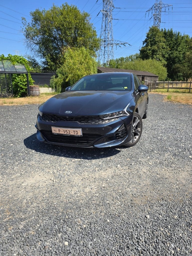 Kia K5 GT-Line 2.5 | Luxe | 2021 | Automaat, Auto's, Kia, Dealer onderhouden, Blauw, Particulier, Voorwielaandrijving