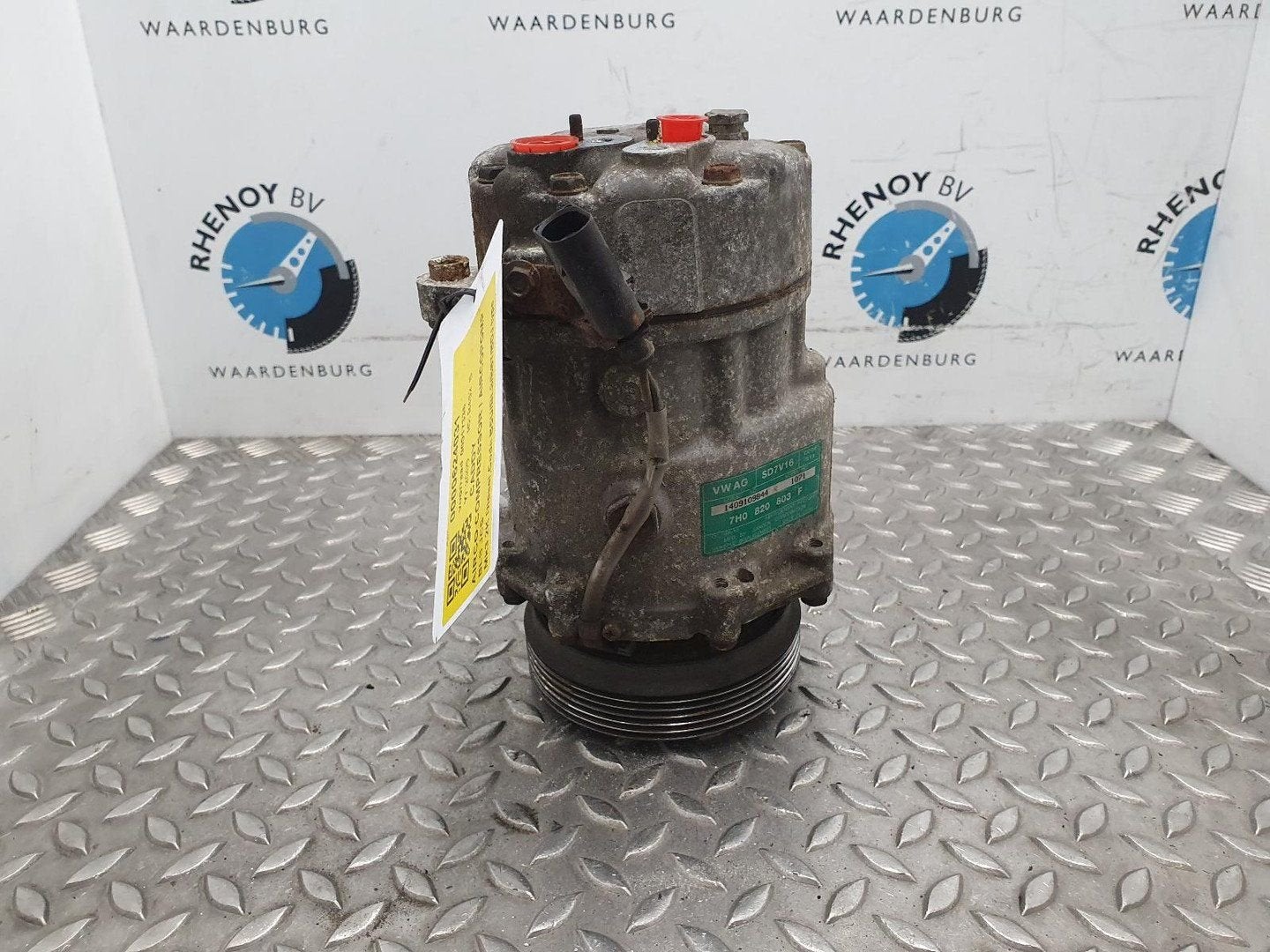 VOLKSWAGEN CADDY 2K 1.9 TDI  AIRCO COMPRESSOR / AIRCOPOMP 20, Ophalen of Verzenden, Gebruikt, Stiba lid