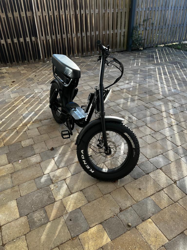 Don Souris fatbike te koop, Fietsen en Brommers, Fietsen | Bakfietsen, Gebruikt, Elektrisch, 1 kind, Schijfrem