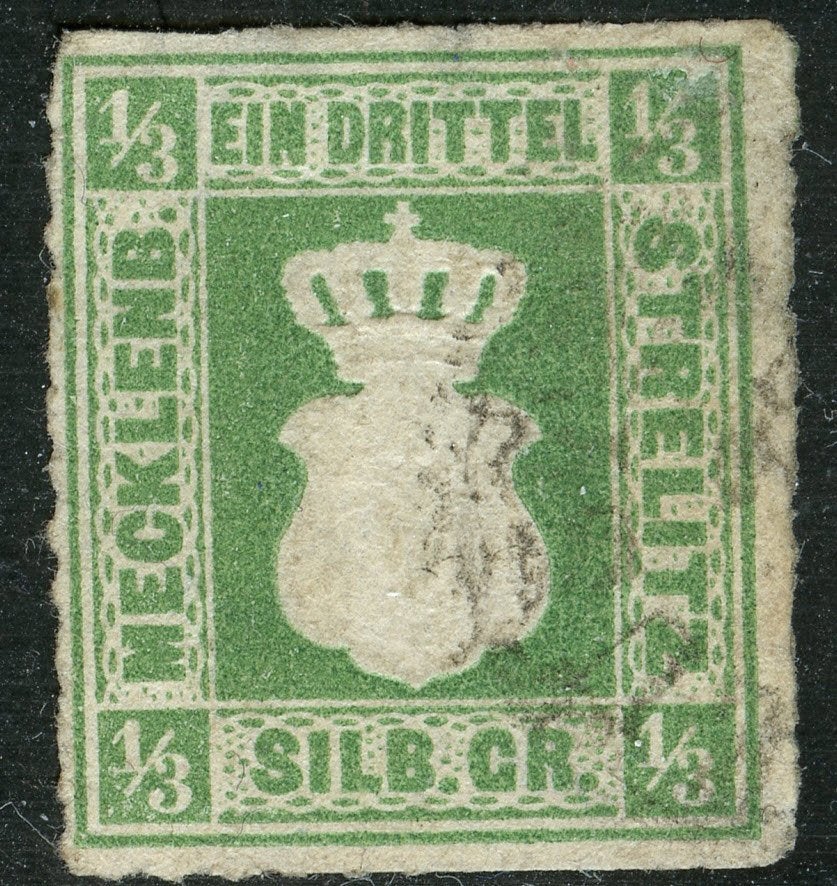 Duitse Staaten - Meklenburg Strelitz 2 gestempeld, Postzegels en Munten, Verzenden, Overige periodes, Gestempeld