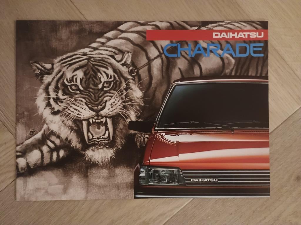 Daihatsu Charade Turbo folder, Ophalen of Verzenden, Gelezen, Overige merken