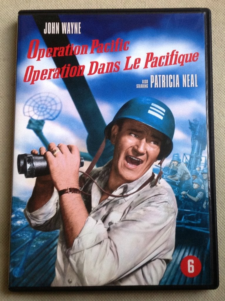 WOII Operation Pacific John Wayne (1951), Verzenden, Nederlands, Actie en Avontuur, Gebruikt