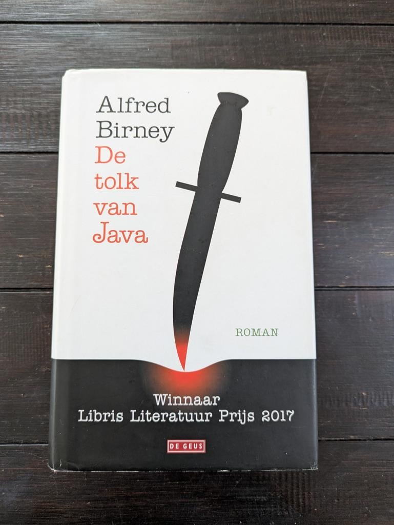 Hardcover editie van De tolk van Java, Boeken, Romans, Gelezen, Nederland, Ophalen of Verzenden